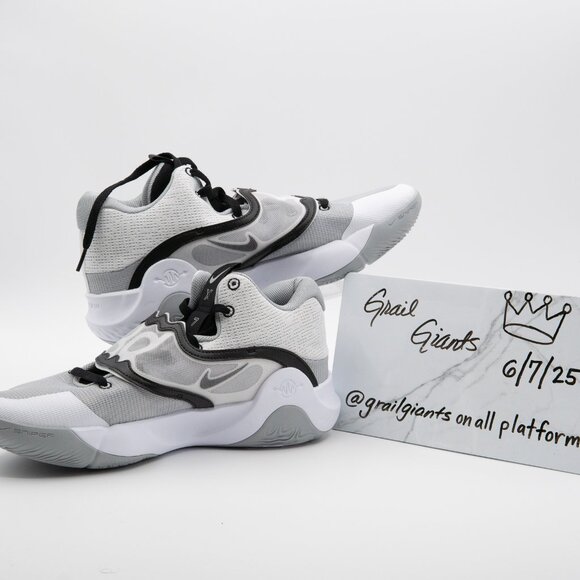 NIKE KD Trey 5 X “Wolf Grey/Volt/Crimson” Sz. 13M (DS, DD9538-102) **NEW IN BOX - Picture 3 of 6